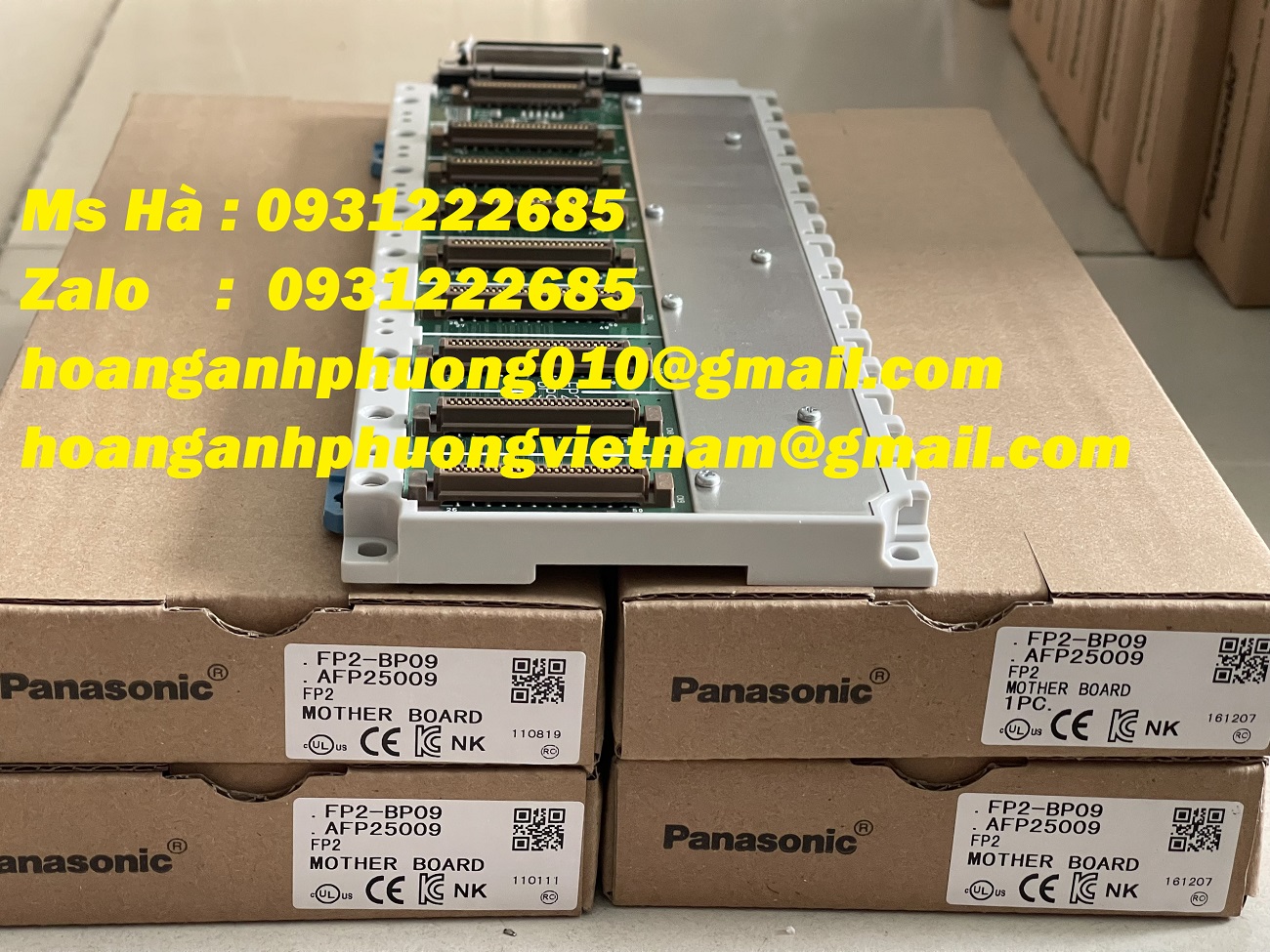 Đế sử dụng cho PLC FP2 series panasonic FP2-BP09